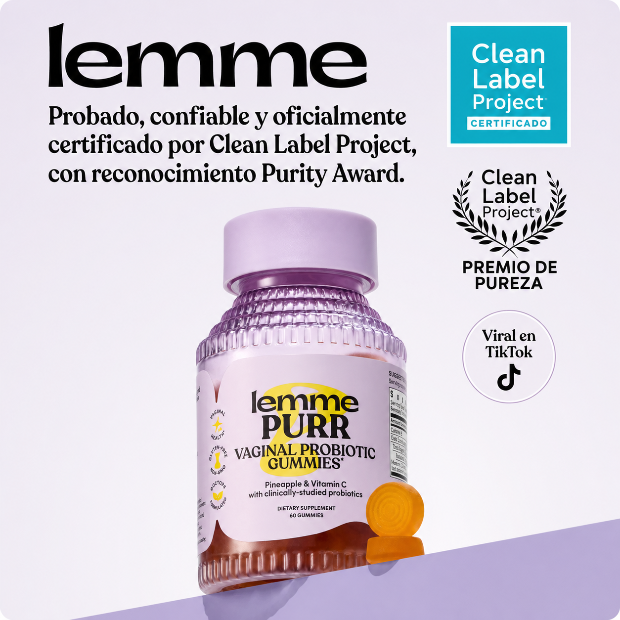 Lemme Purr Probióticos V